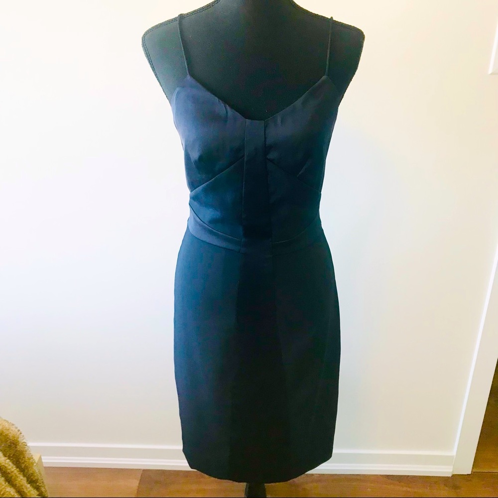 Cocktail dress with spaghetti straps